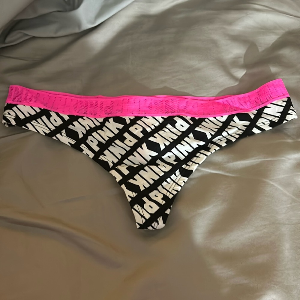Medium PINK extra low rise thong